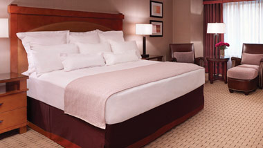 king hotel room at Ameristar Black Hawk Casino